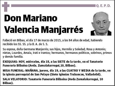 VALENCIA MANJARRES,MARIANO