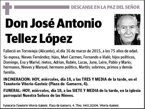 TELLEZ LOPEZ,JOSE ANTONIO