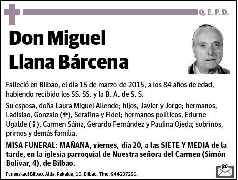 LLANA BARCENA,MIGUEL