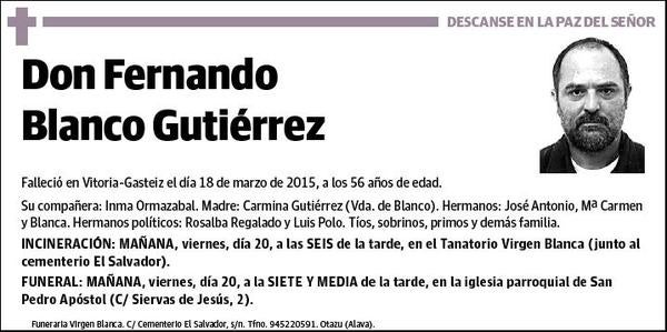 BLANCO GUTIERREZ,FERNANDO