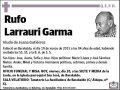 LARRAURI GARMA,RUFO