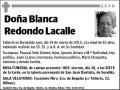 REDONDO LACALLE,BLANCA