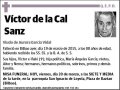 DE LA CAL SANZ,VICTOR