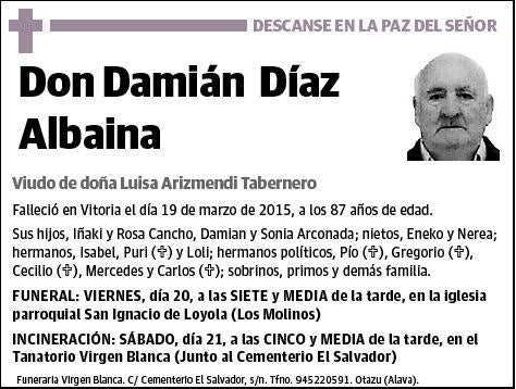 DIAZ ALBAINA,DAMIAN