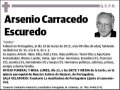 CARRACEDO ESCUREDO,ARSENIO