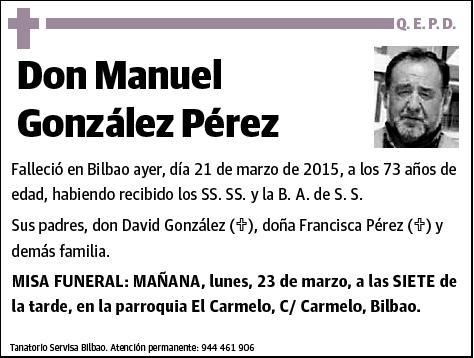 GONZALEZ PEREZ,MANUEL