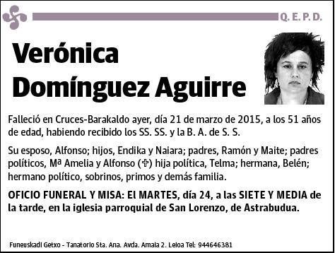 DOMINGUEZ AGUIRRE,VERONICA