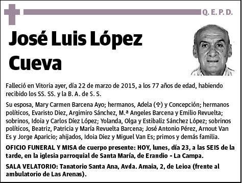 LOPEZ CUEVA,JOSE LUIS