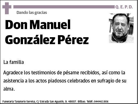 GONZALEZ PEREZ,MANUEL