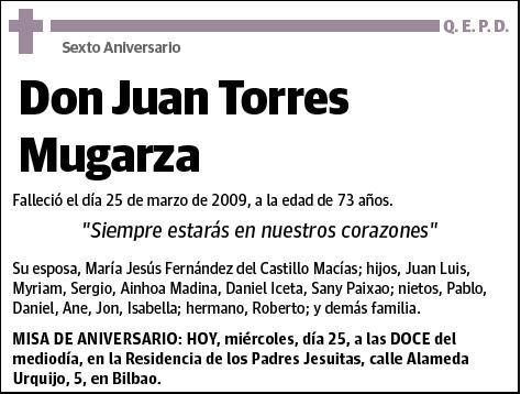 TORRES MUGARZA,JUAN