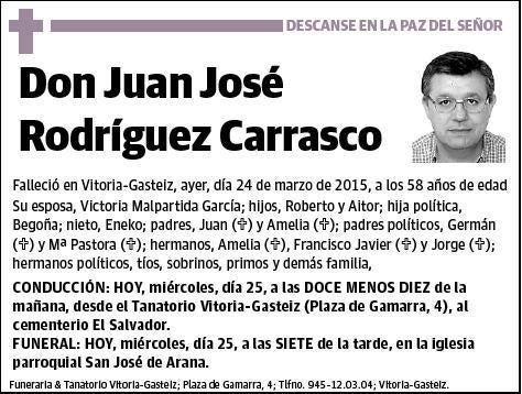 RODRIGUEZ CARRASCO,JUAN JOSE