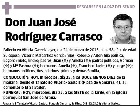 RODRIGUEZ CARRASCO,JUAN JOSE