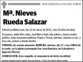 RUEDA SALAZAR,Mª NIEVES