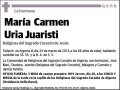 URIA JUARISTI,MARIA CARMEN