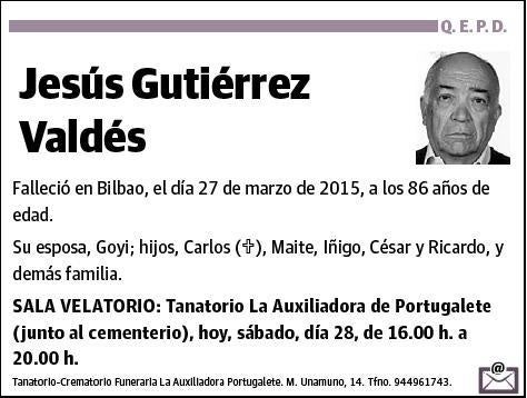 GUTIERREZ VALDES,JESUS