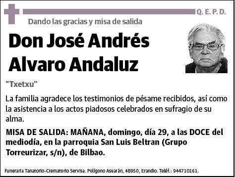 ALVARO ANDALUZ,JOSE ANDRES