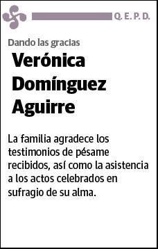 DOMINGUEZ AGUIRRE,VERONICA