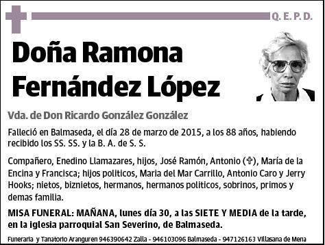 FERNANDEZ LOPEZ,RAMONA