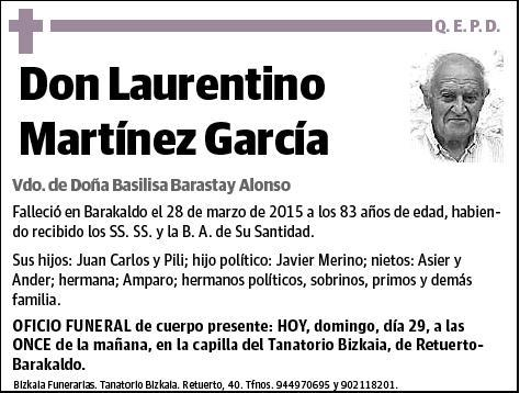 MARTINEZ GARCIA,LAURENTINO