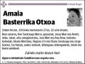 BASTERRIKA OTXOA,AMAIA