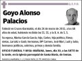 ALONSO PALACIOS,GOYO