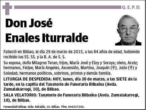 ENALES ITURRALDE,JOSE