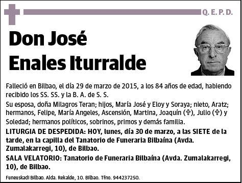 ENALES ITURRALDE,JOSE