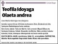 IDOYAGA OLAETA,TEOFILA