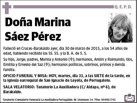 SAEZ PEREZ,MARINA