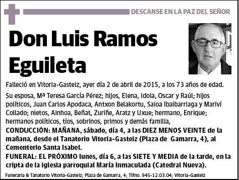 RAMOS EGUILETA,LUIS