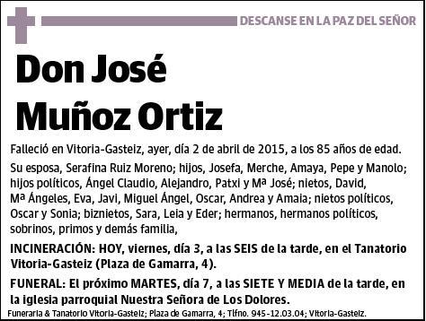 MUÑOZ ORTIZ,JOSE