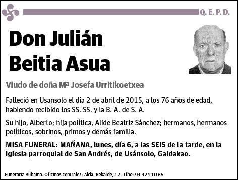 BEITIA ASUA,JULIAN