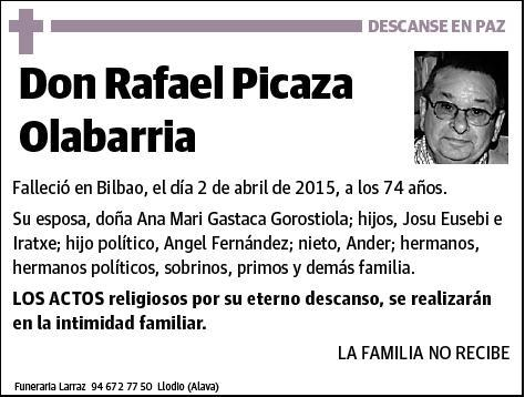 PICAZA OLABARRIA,RAFAEL