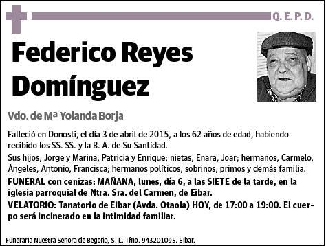 REYES DOMÍNGUEZ,FEDERICO