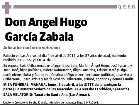 GARCÍA ZABALA,ANGEL HUGO