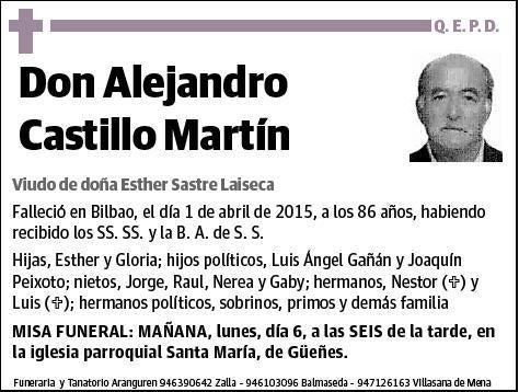 CASTILLO MARTIN,ALEJANDRO