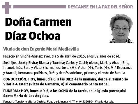 DIAZ OCHOA,CARMEN