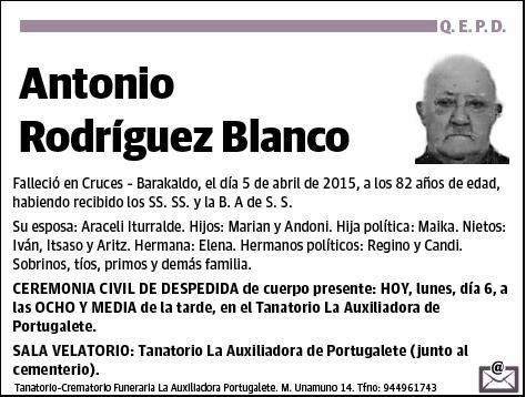 RODRIGUEZ BLANCO,ANTONIO