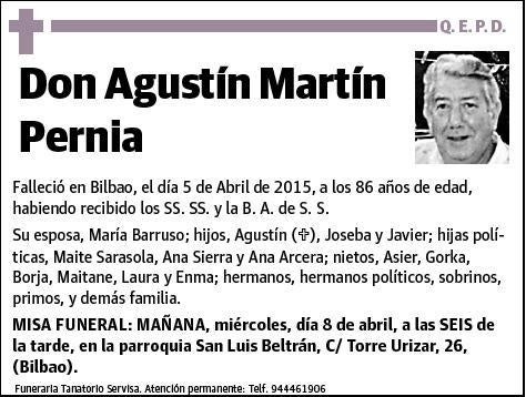 MARTIN PERNIA,AGUSTIN