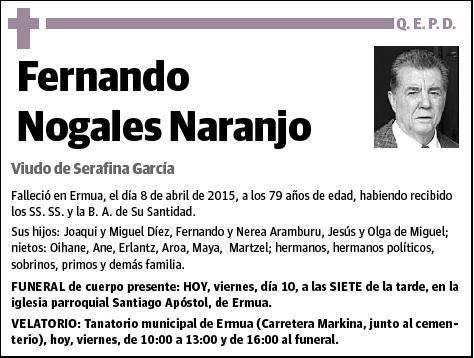 NOGALES NARANJO,FERNANDO