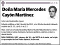 CAYON MARTINEZ,MARIA MERCEDES