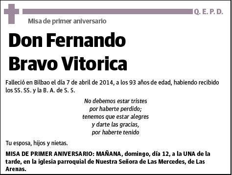 BRAVO VITORICA,FERNANDO