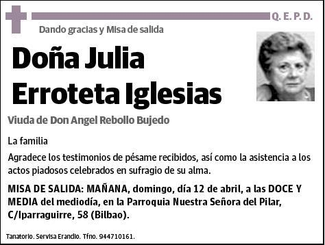 ERROTETA IGLESIAS,JULIA