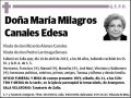 CANALES EDESA,MARIA MILAGROS