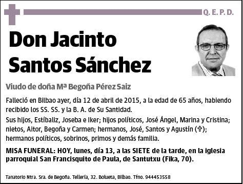 SANTOS SANCHEZ,JACINTO