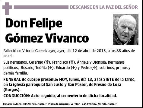 GOMEZ VIVANCO,FELIPE