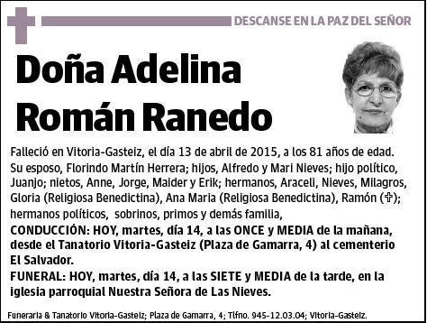 ROMAN RANEDO,ADELINA