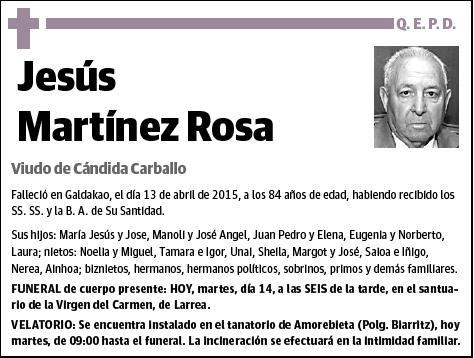 MARTINEZ ROSA,JESUS