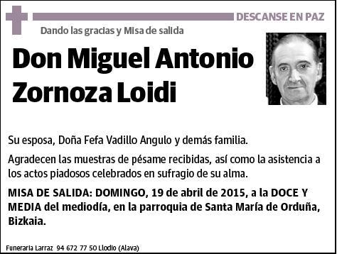 ZORNOZA LOIDI,MIGUEL ANTONIO