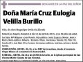 VELILLA BURILLO,MARIA CRUZ EULOGIA